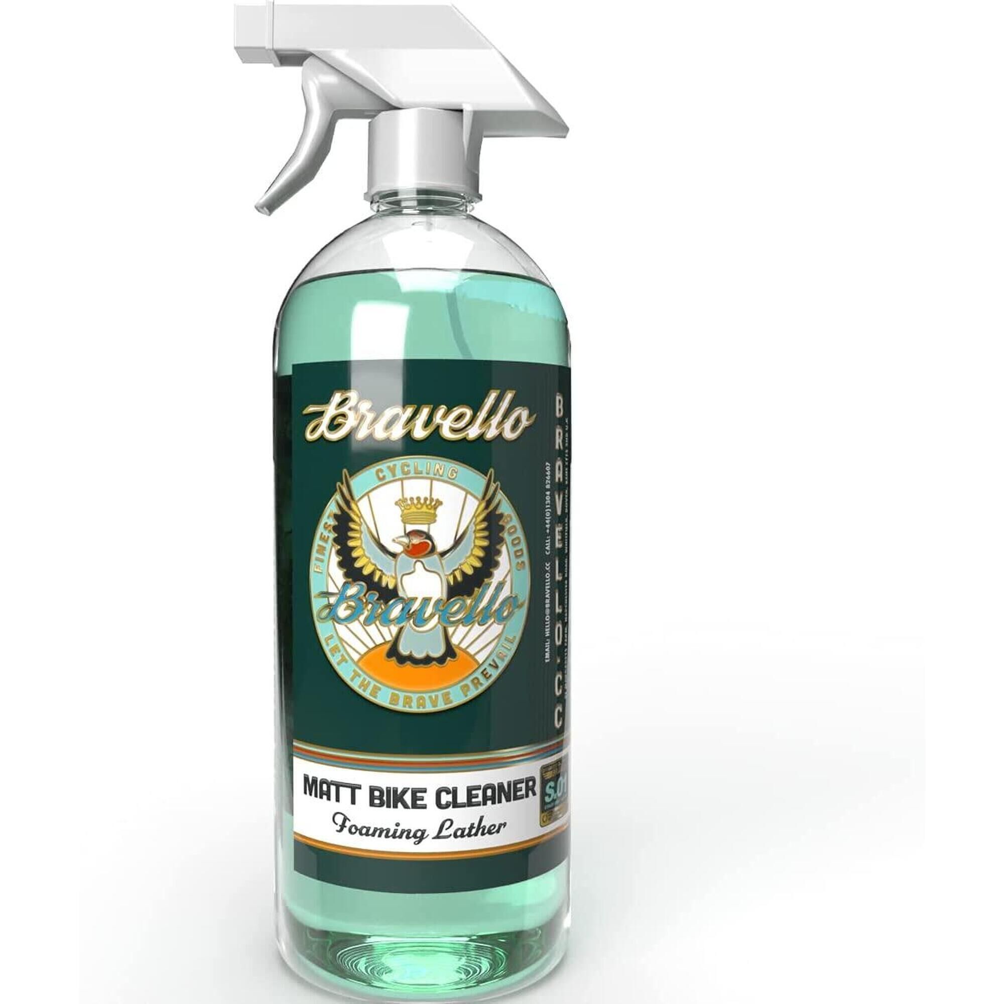 BRAVELLO Bravello Bike Cleaner Foaming Cleaning Spray For Matt Frames (1L)