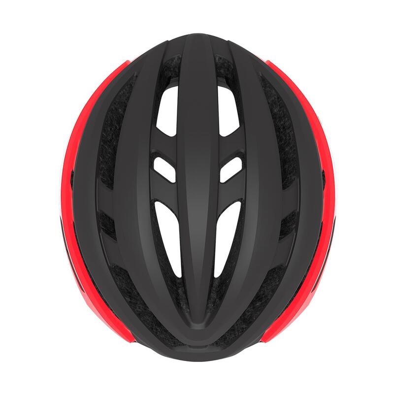 Kask rowerowy GIRO AGILIS matte black bright red