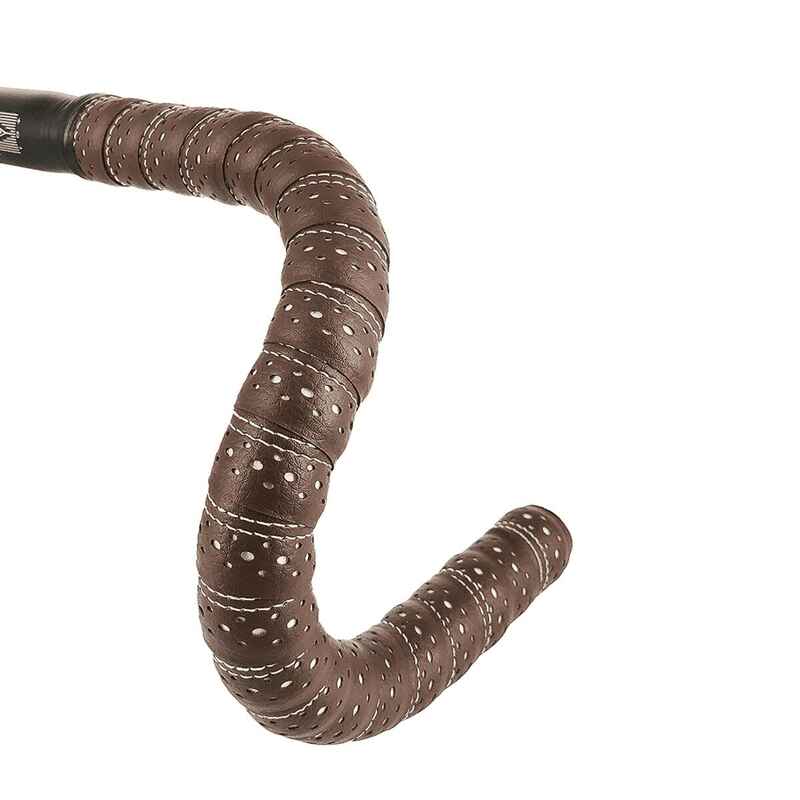 Supreme Pro Faux Lenkerband 3 mm - Dunkelbraun/Weiß