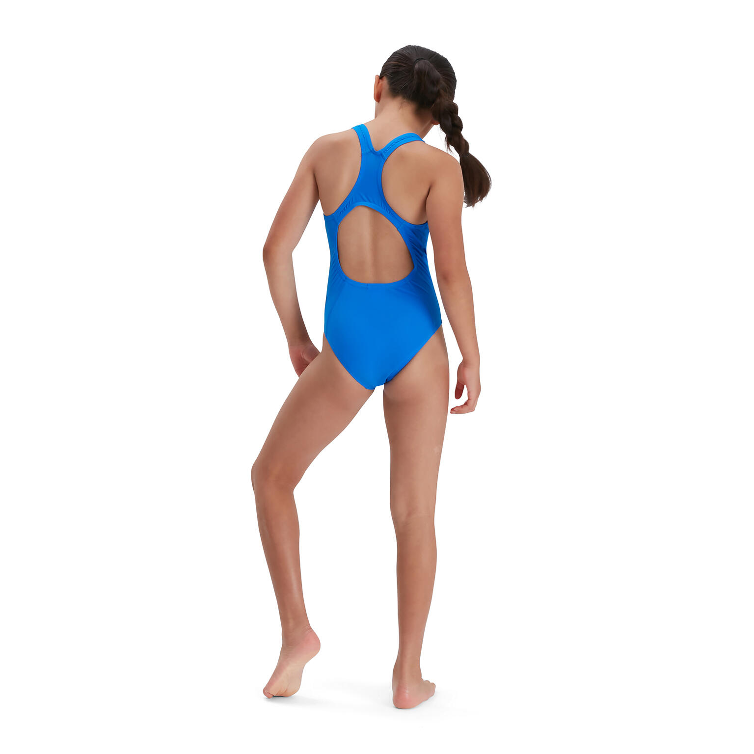 Speedo Girl's ECO Endurance+ Medalist Swimsuit - Bondi Blue 3/5