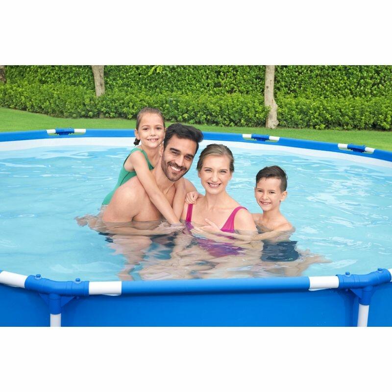 Metallrahmen-Pool Bestway Steel Pro 396 x 84 cm 5612E 6/7