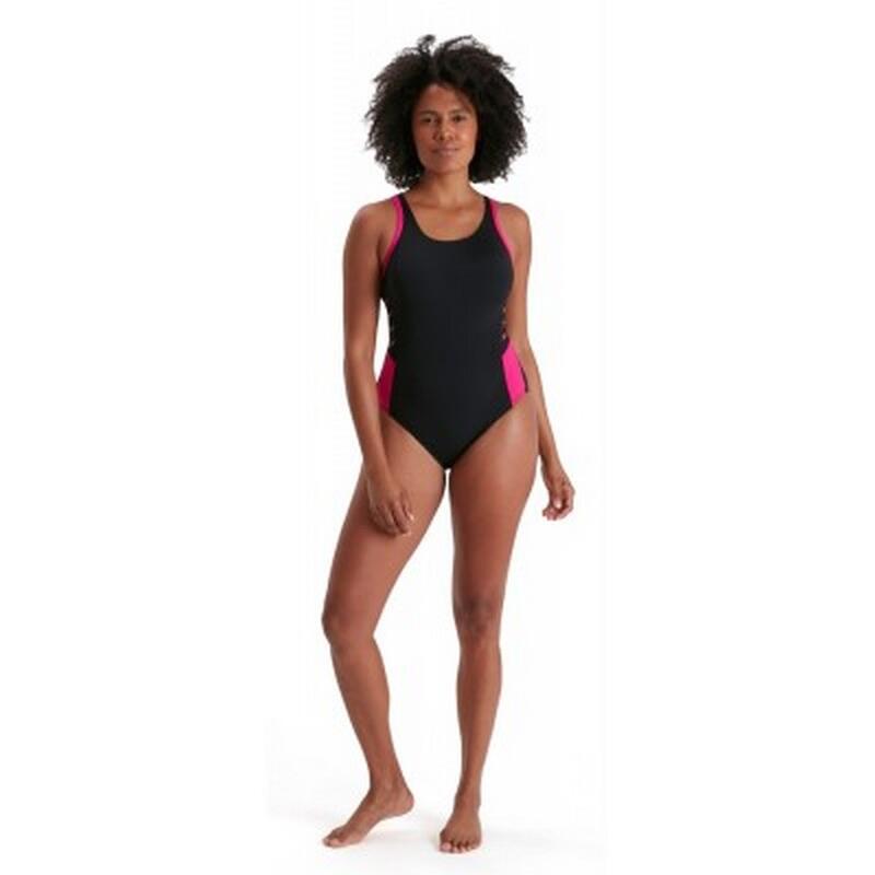 Maillot de bain BOOM Femme (Noir / Rose)