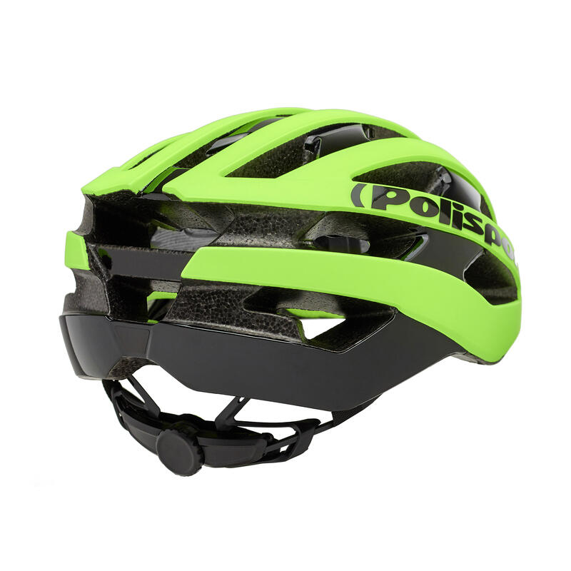 Casque de vélo Light Pro L 58-61 cm - jaune fluo mat / noir