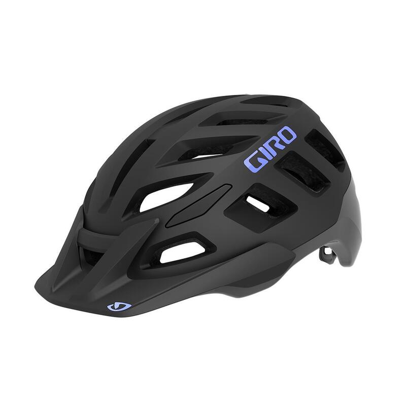 Damski kask rowerowy GIRO RADIX W matte black electric purple roz. M (55-59 cm)