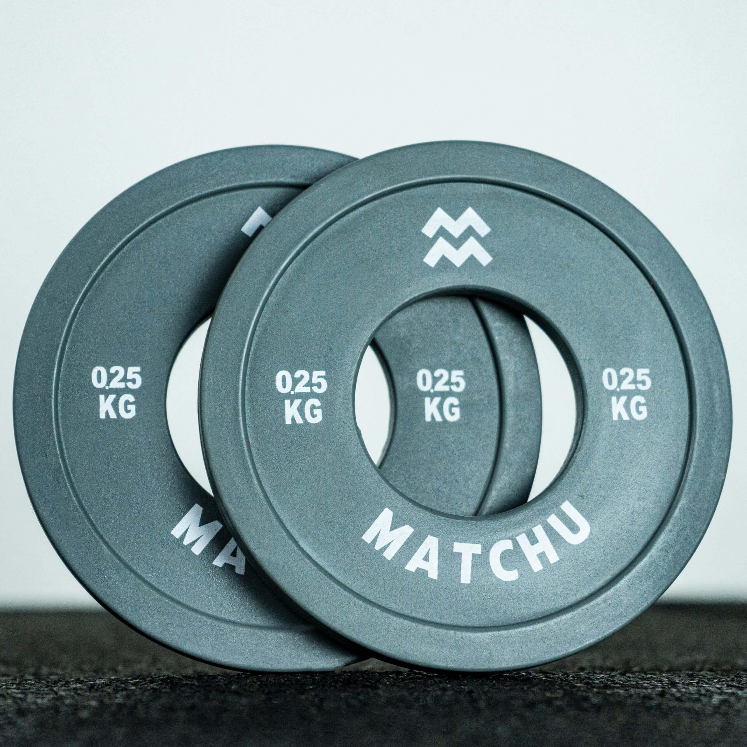Dischi Palestra - Disco gomma - Fractional plate - 0,25 kg - 50mm - Set di 2 6/6