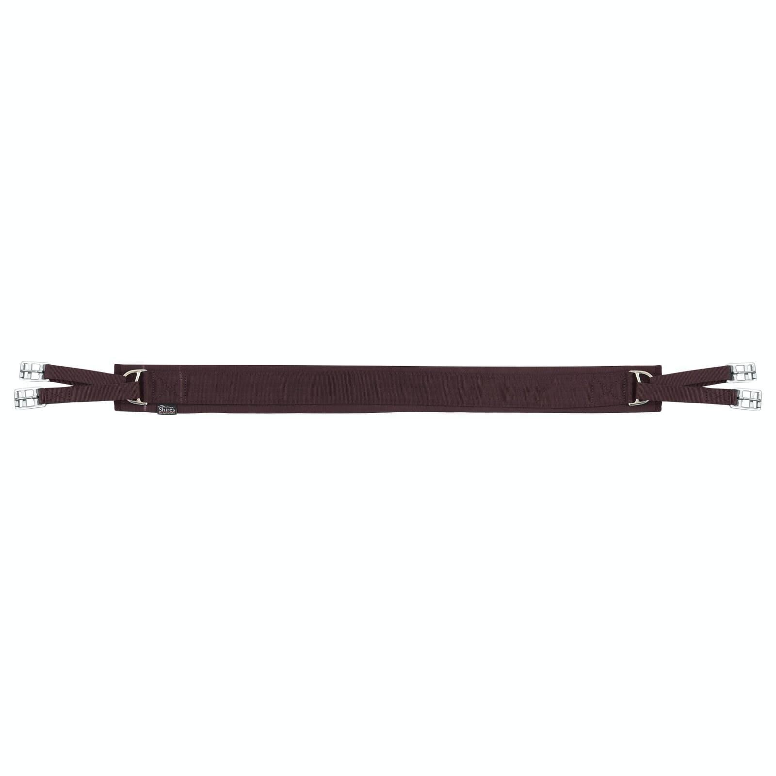 SHIRES Humane Webbed Horse Girth (Brown)