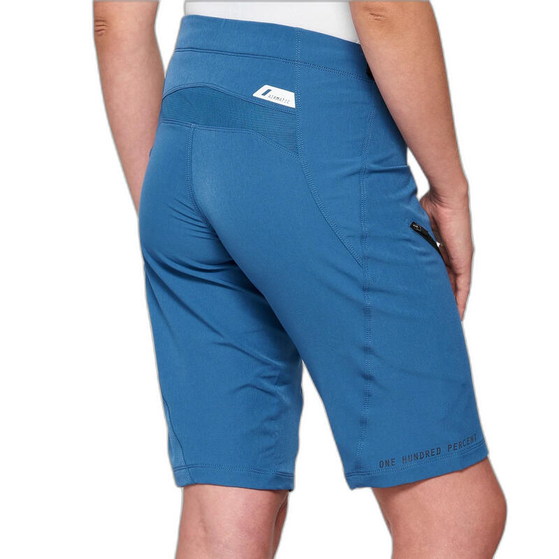 Pantaloncini Airmatic Donna - Blu ardesia