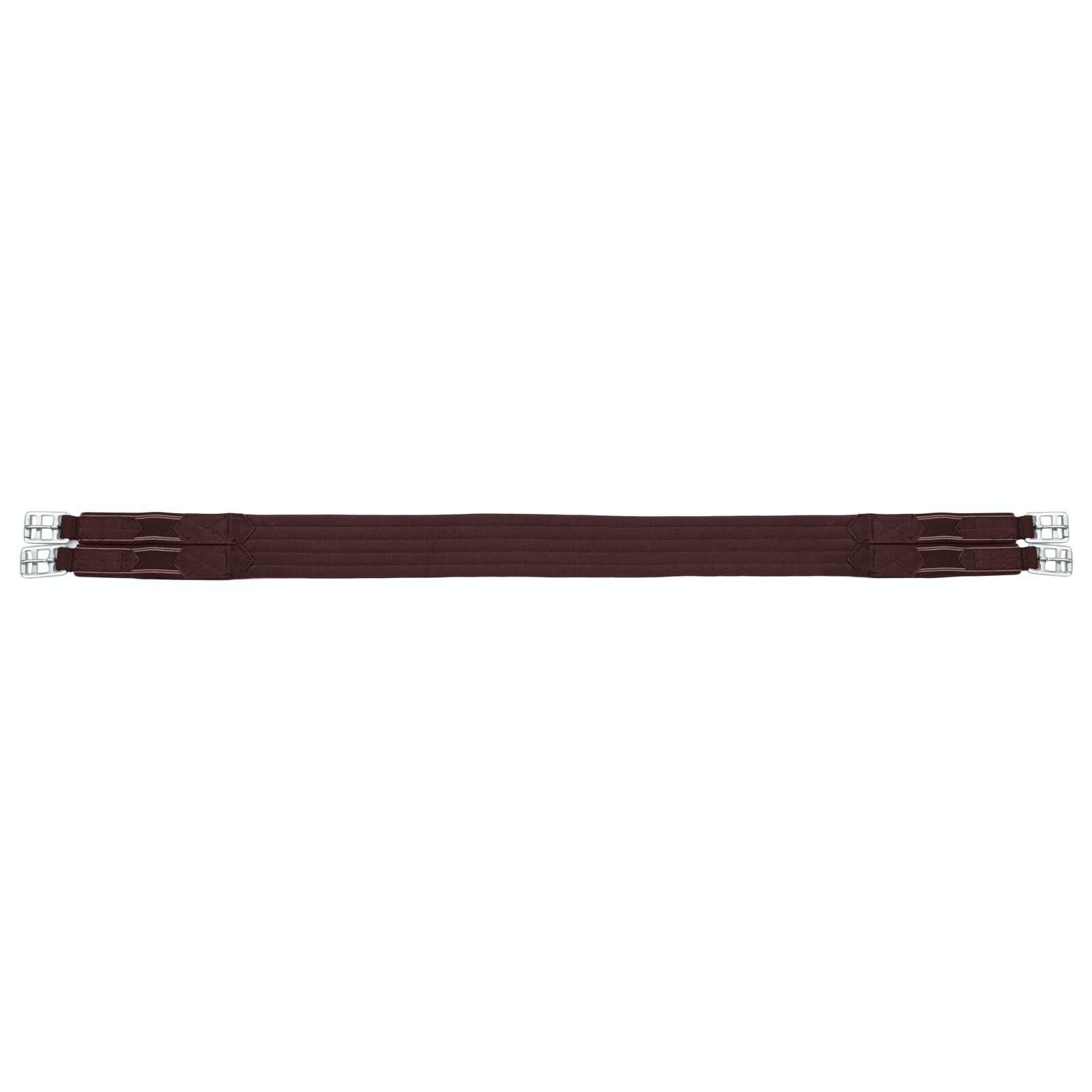 SHIRES Burghley Elastic Horse Girth (Brown)