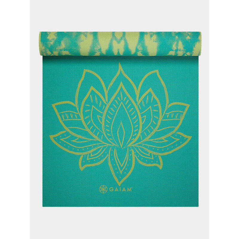 Covoraș de yoga Gaiam Turquoise Lotus