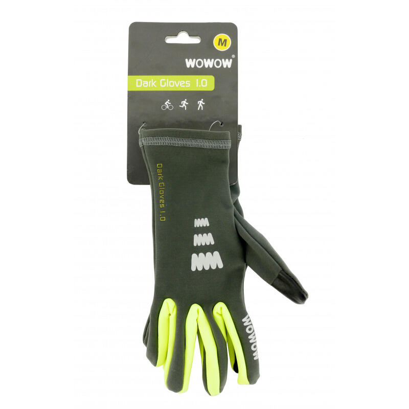 Guanti da bici riflettenti 1.0 Wowow 3/4