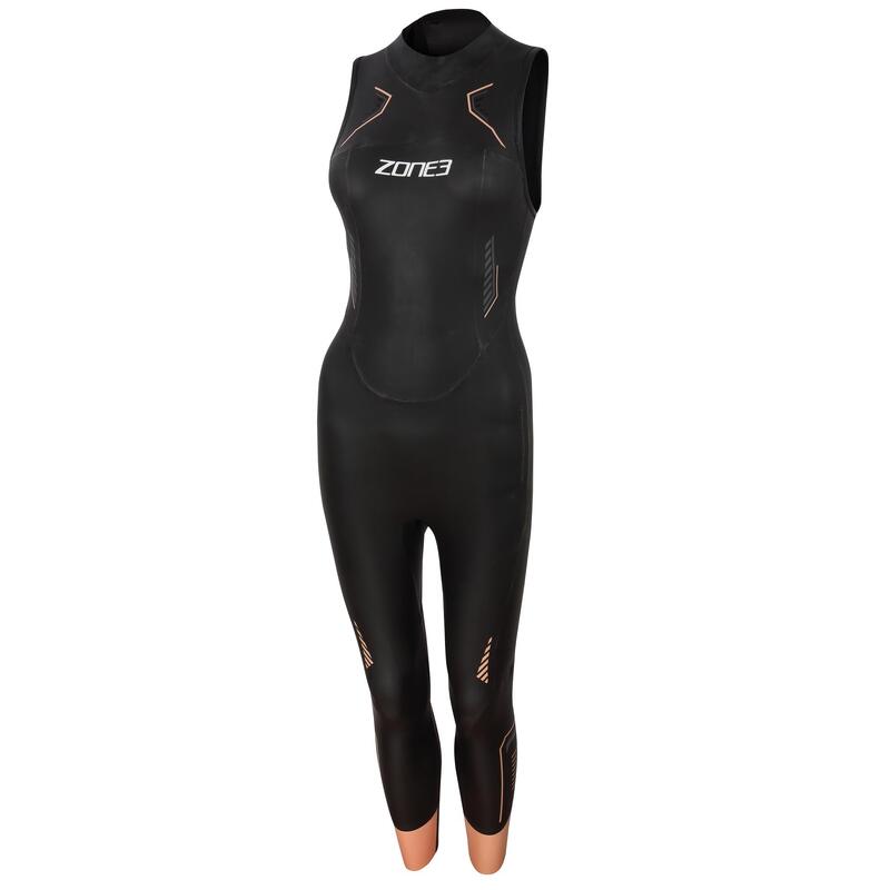 Combinaison de triathlon sans manches femme Zone3 Vision