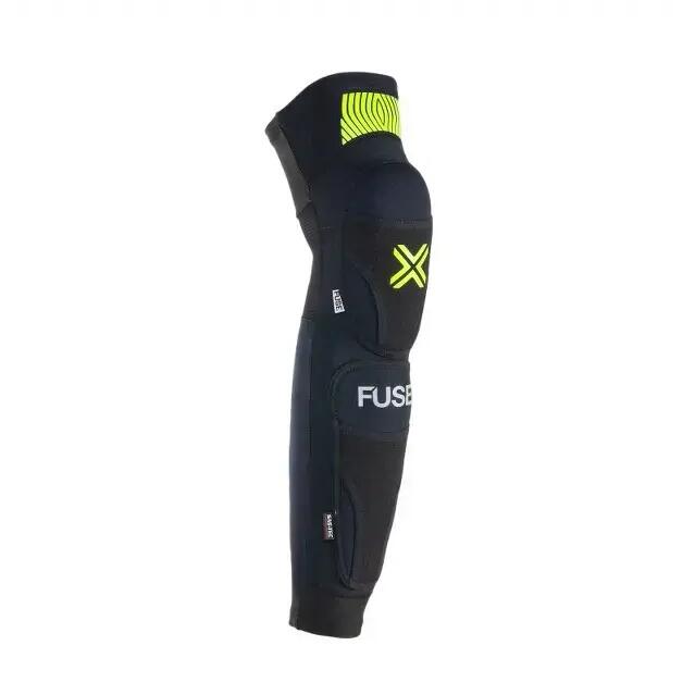 Fuse Omega 100 Knee Protector Combo Adult XXXL Black/Neon Yellow