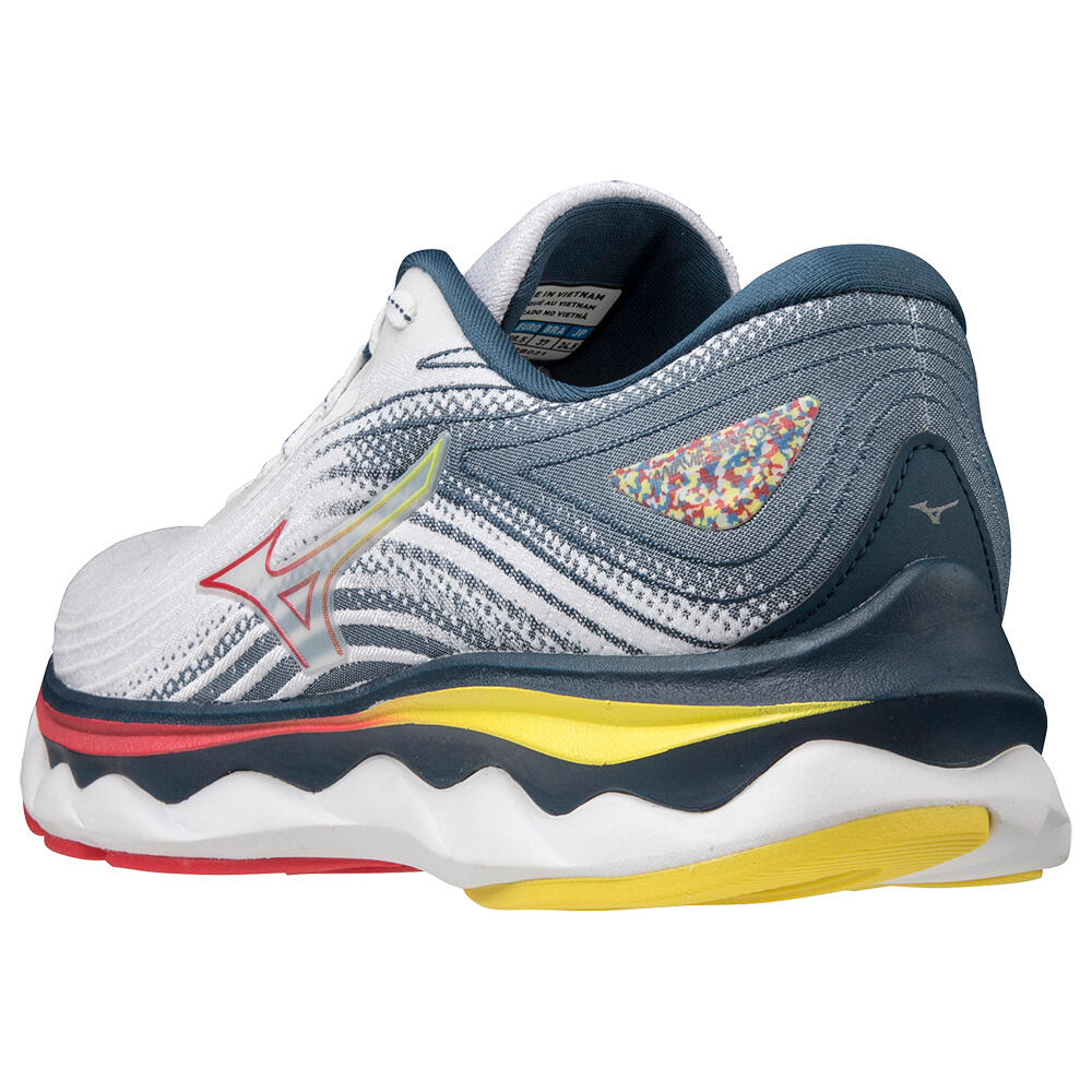 Scarpa da Running Donna Wave Sky 6 Giallo Rosso 7/7