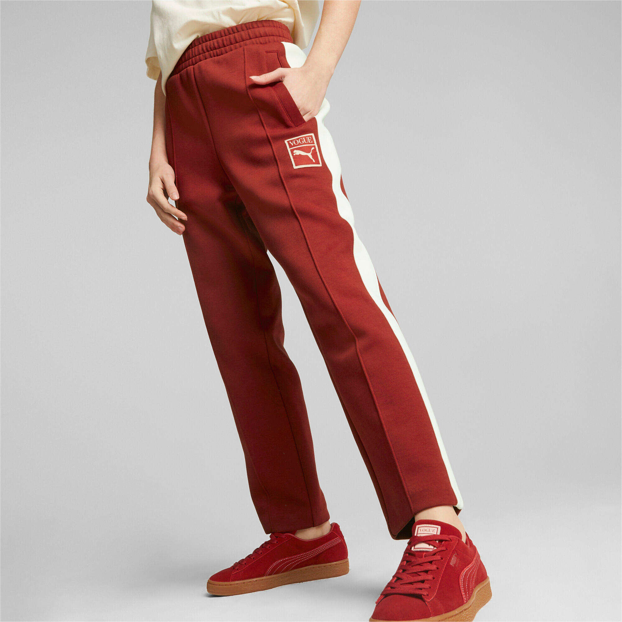 Pantalones Mujer Puma Pantalones Puma X Vogue T7 Pants Dk Rojo 6/7