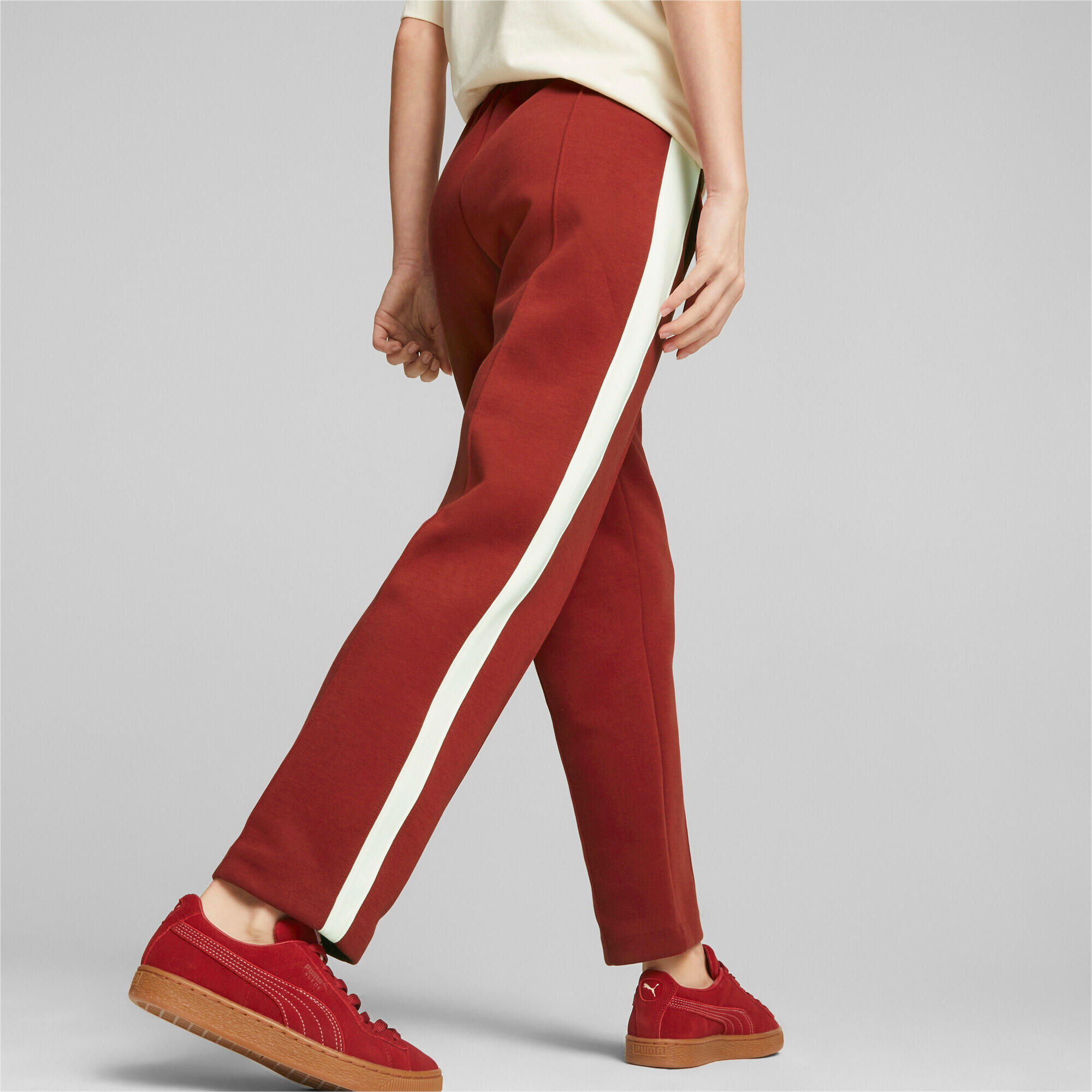 Pantalones Mujer Puma Pantalones Puma X Vogue T7 Pants Dk Rojo 5/7