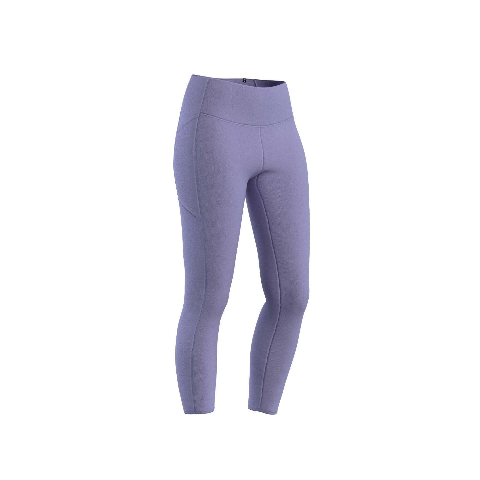 Refurbished  Womens Shaping Fitness Leggings - Neon Purple- A Grade 1/7