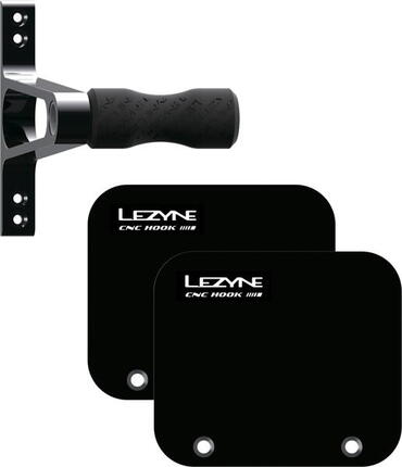 Support mural vélo Lezyne Wheel Hook - crochet aluminium CNC