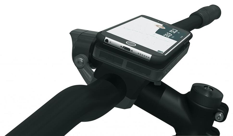 Uchwyt rowerowy na smartfona z powerbankiem SKS Compit
