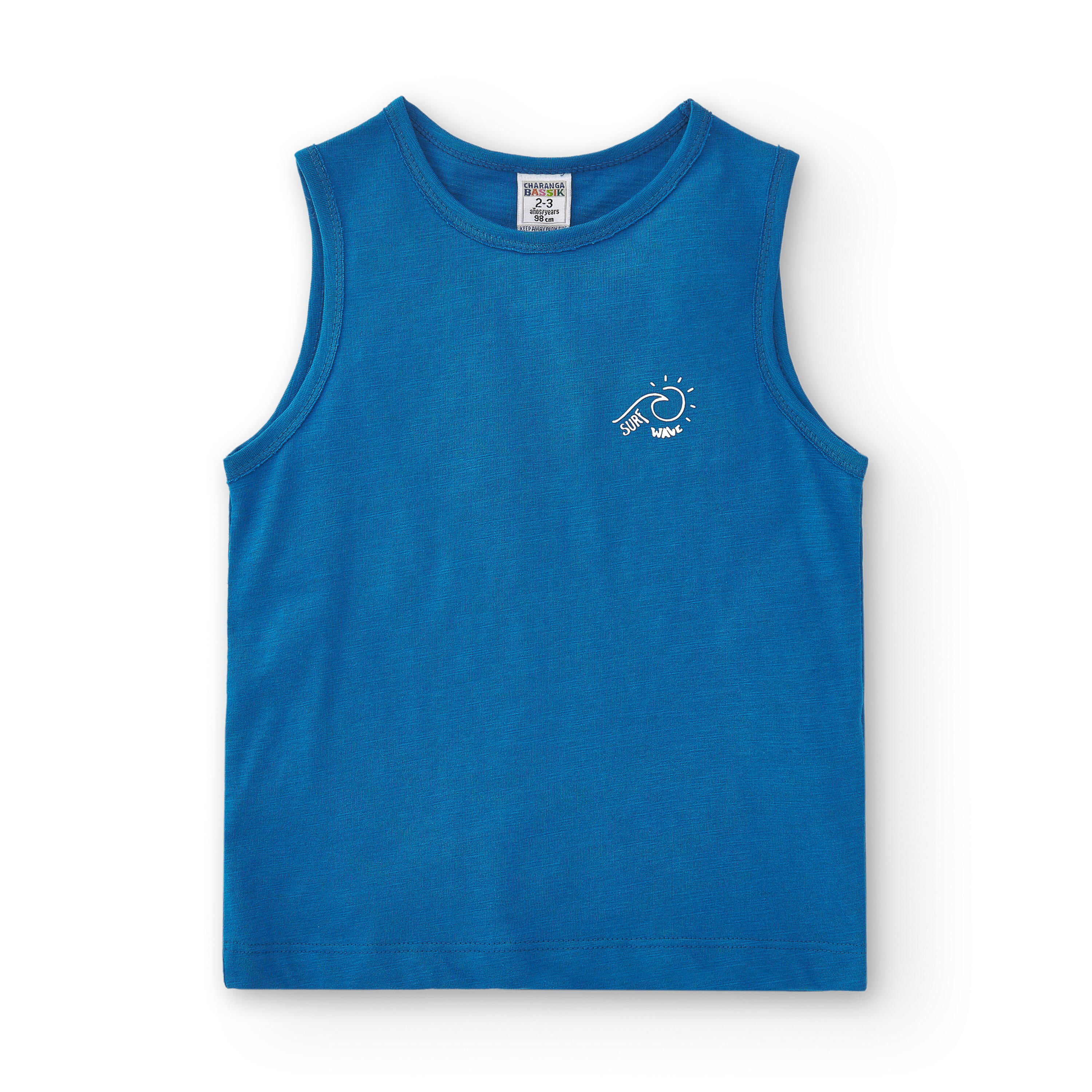 CHARANGA Camiseta De Niño Azulon Charanga, Gráfica Tirantes talla 6-7