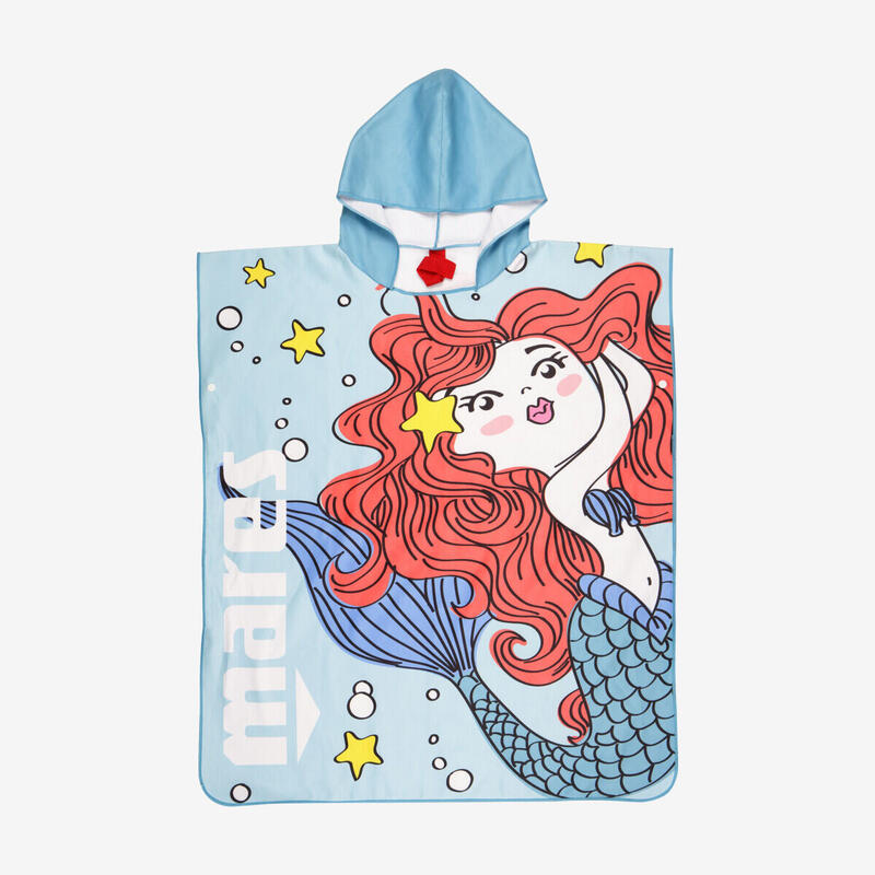 Poncho Baño Bebés Seaside Poncho Junior Sirena