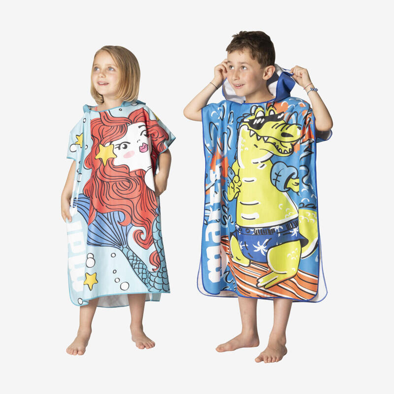 Poncho Baño Bebés Seaside Poncho Junior Cocodrilo