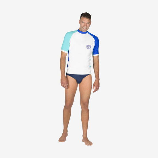 Rash Guard Homme Shield Manches Courtes Tissu Séchage Rapide Coupe Régulière