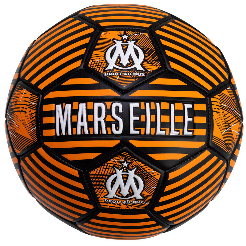 Lampe 3D Football : OM sur ballon de foot