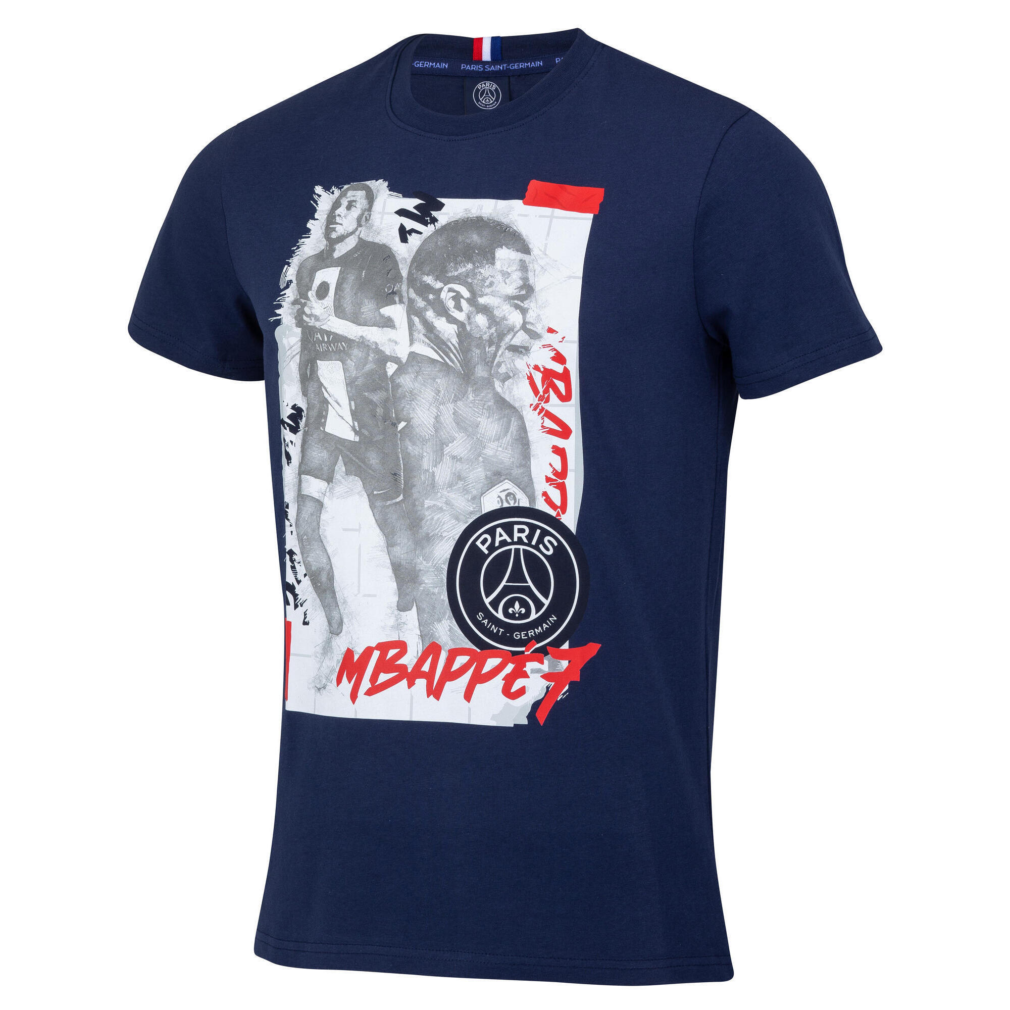 T shirt psg bleu hot sale