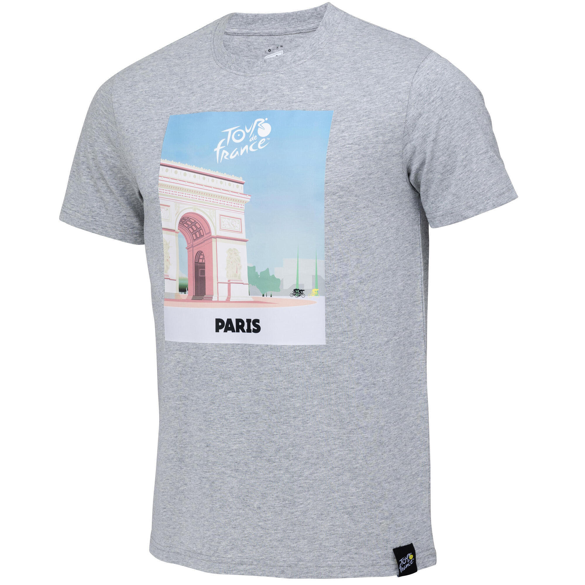 T-shirt Paris Arc de Triomphe - Collection officielle Tour de France - Cyclisme 1/2