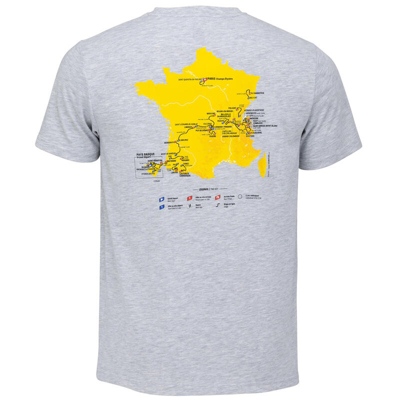 T-shirt Parcours 2023 - Collection officielle Tour de France - Cyclisme