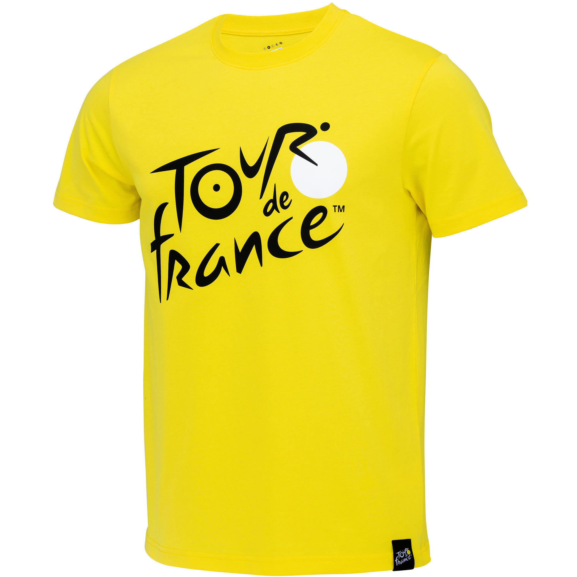 Tour De France - T-shirt Leader Maillot Jaune - Collection Officielle Tour De France - Cyclisme - T-shirt Manches Courtes - Jaune - 48 Xl - Decathlon