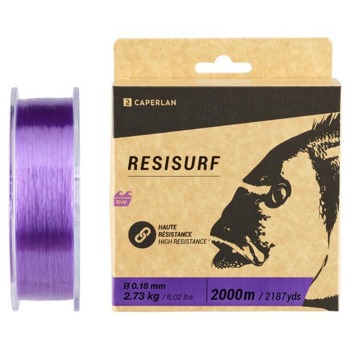 REFURBISHED VIOLET SURFCASTING LINE RESISURF - A GRADE 6/7