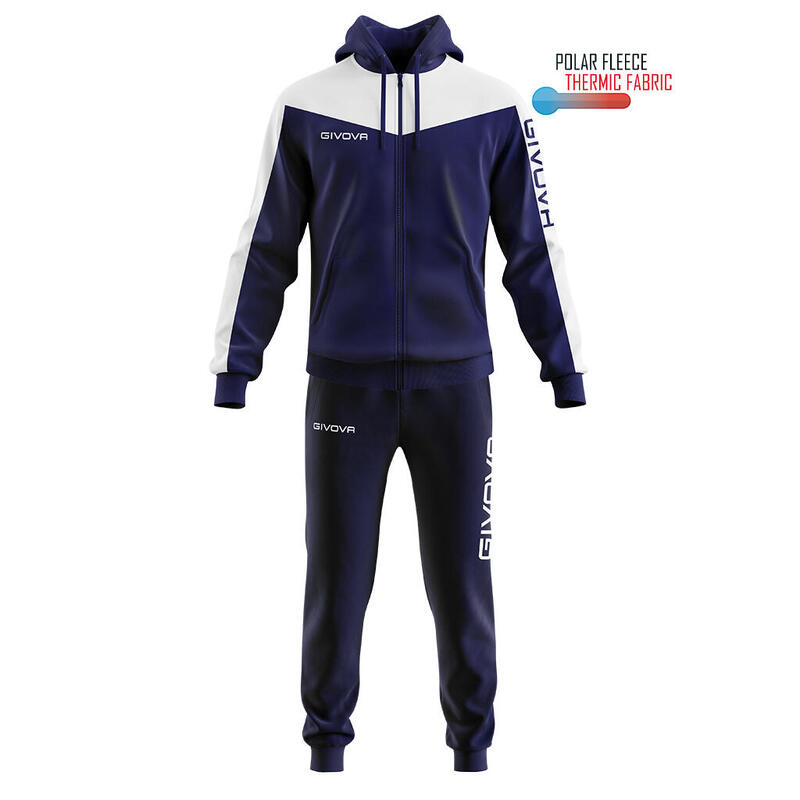 Kinder fleece hoodie Givova Roma