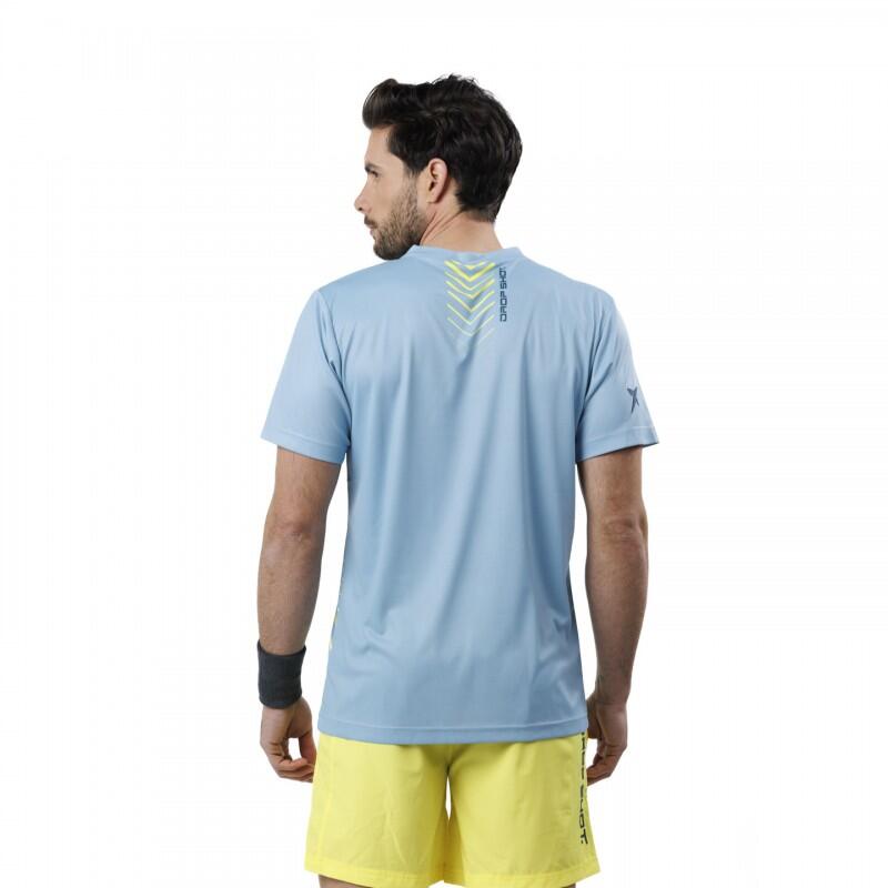 Padel Drop Shot Bentor Lima T-shirt manga curta cor cinza