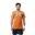 Camiseta de Manga Corta de Pádel Drop Shot Dorama Hombre color Naranja