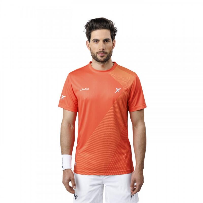 T-shirt Padel manica corta Drop Shot Airam Juan Martin Diaz Rosso |  Drop Shot