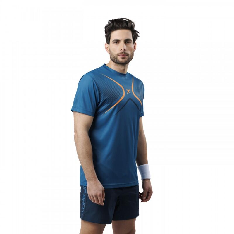 Paddle T-shirt Manches Courtes Drop Shot Dorama Homme couleur Bleu 2/4
