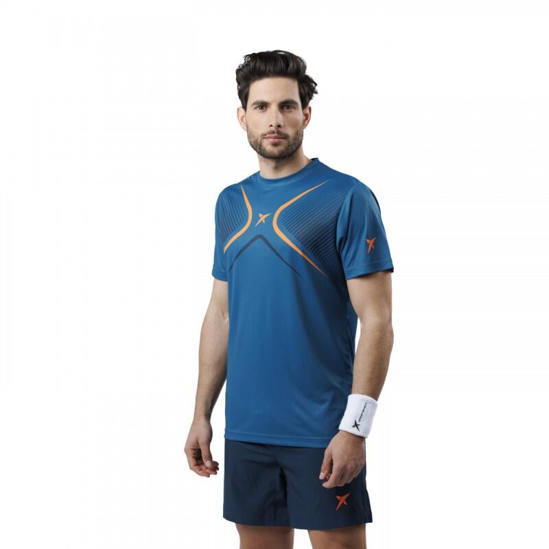 Paddle T-shirt Manches Courtes Drop Shot Dorama Homme couleur Bleu 4/4