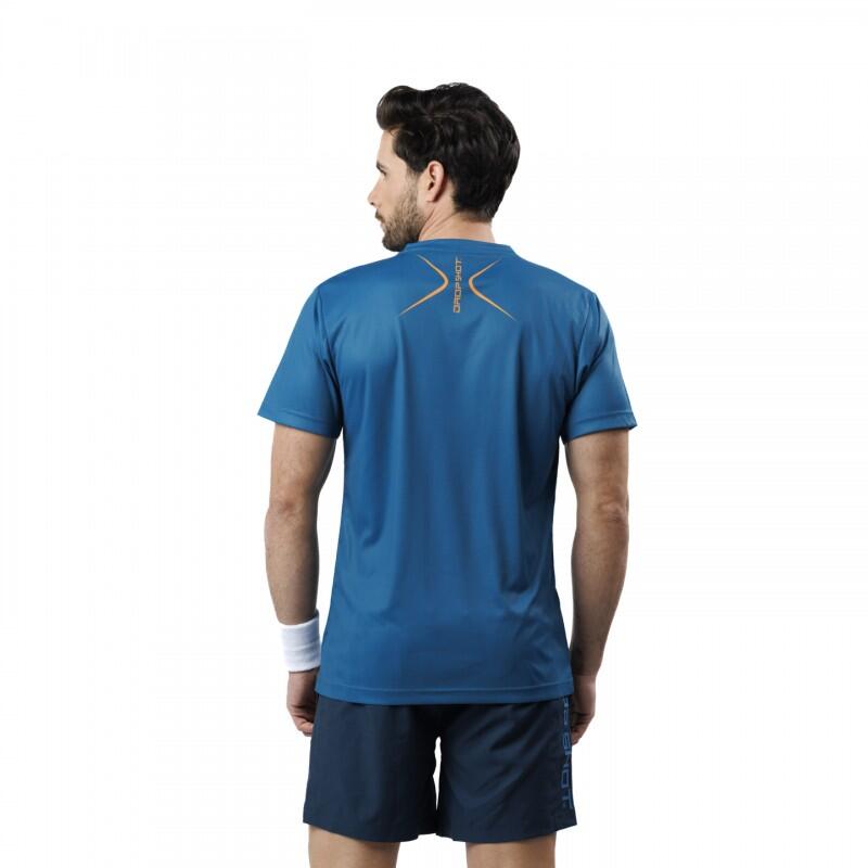 Paddle T-shirt Manches Courtes Drop Shot Dorama Homme couleur Bleu