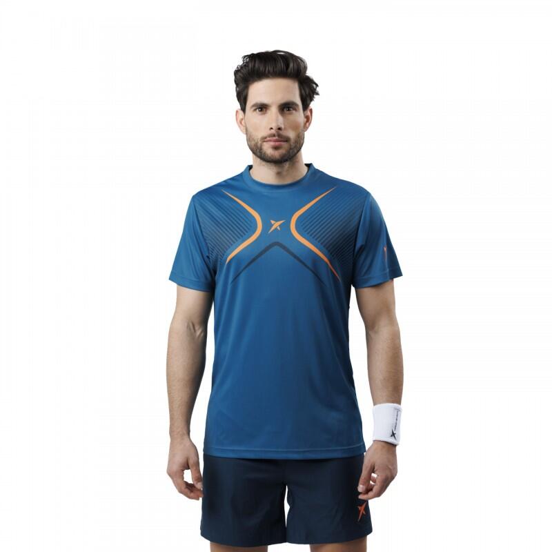 DROP SHOT T-shirt manica corta Paddle Drop Shot Dorama Uomo colore Blu