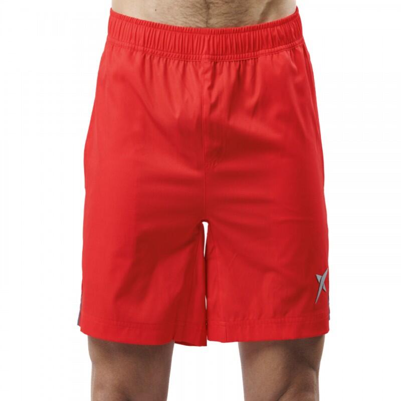 Padel shorts drop shot dailos 2023 homem cor vermelha