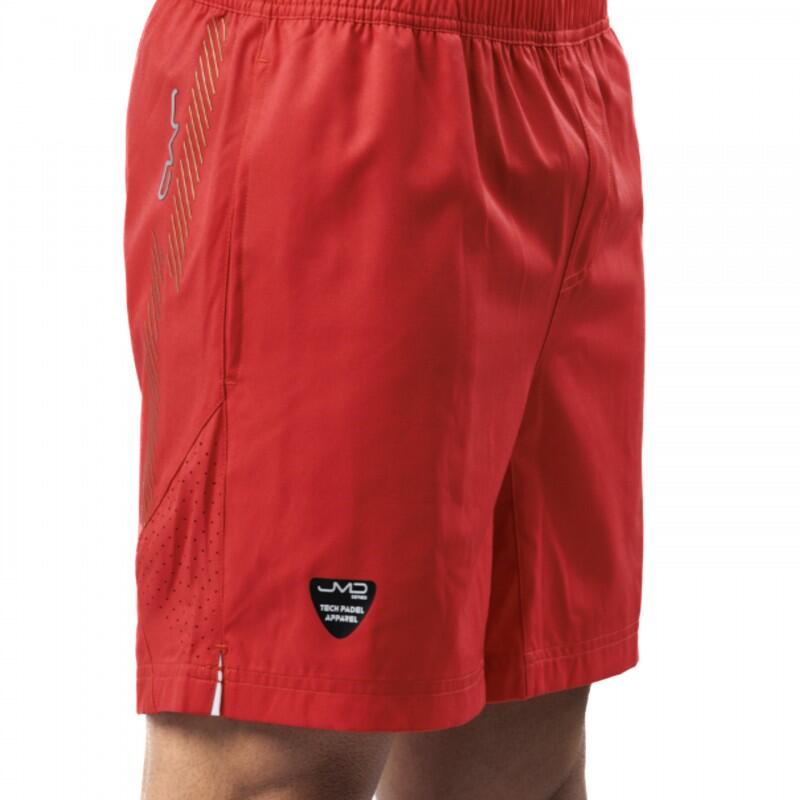 Pantaloncini Padel Drop Shot Airam JMD 2023 Uomo Colore rosso 3/4