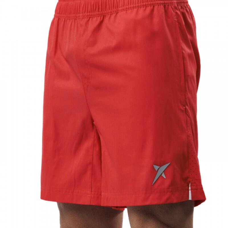 Pantalón corto de Padel Drop Shot Airam JMD 2023 Hombre color Rojo