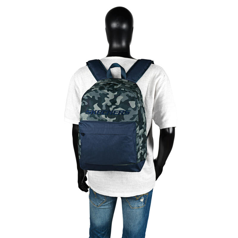 Mochila 19,0 Litros Denver Color Camuflaje Azul