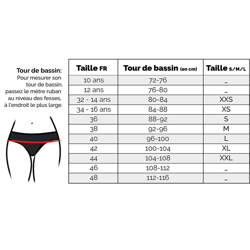 Maillot de bain menstruel 1 pièce - Classique - Bio - Fabrication Française