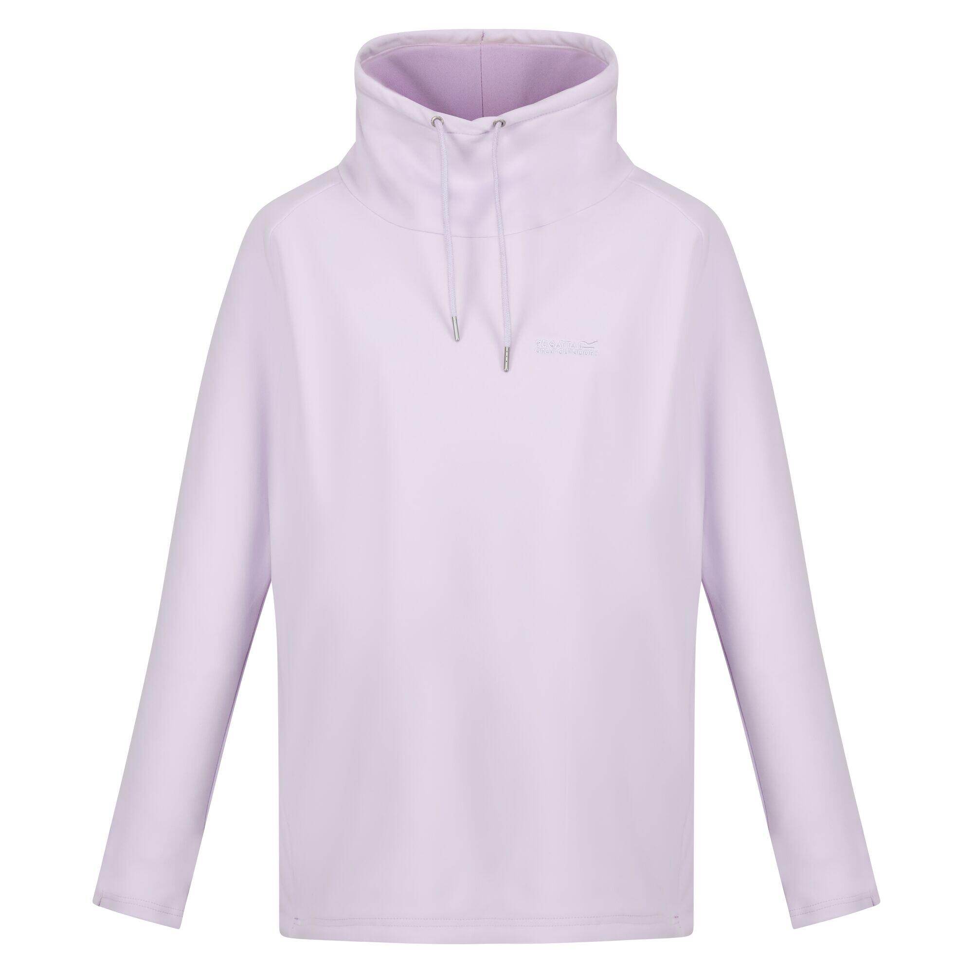 Womens/Ladies Wrenly Fleece Jumper (Pastel Lilac) 1/5