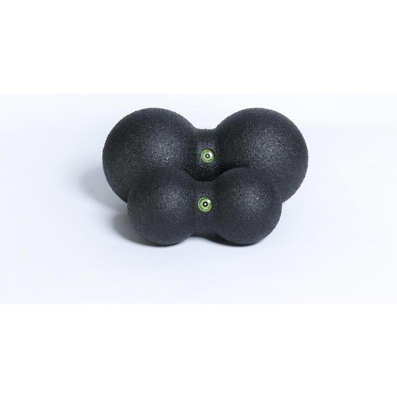 Massagebal - Duoball - 8 cm - Zwart