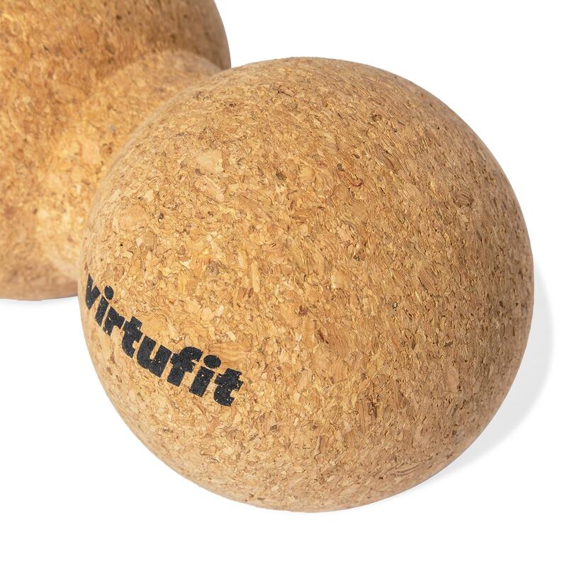 Premium Cork Peanut Ball - Balle de massage double - Écologique