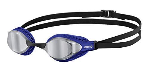 Arena Airspeed Mirrored Goggles - Silver /Blue 6/7