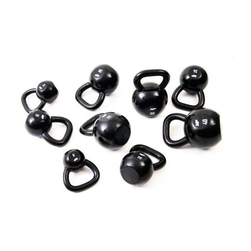 Kettlebell - 20 Kg - Noir